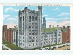 Unused W-Border Yale University - New Haven Connecticut CT E0621