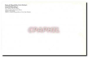 Postcard Modern Woman of Bourg de Batz Loire Atlantique Remembrance Lower Bri...