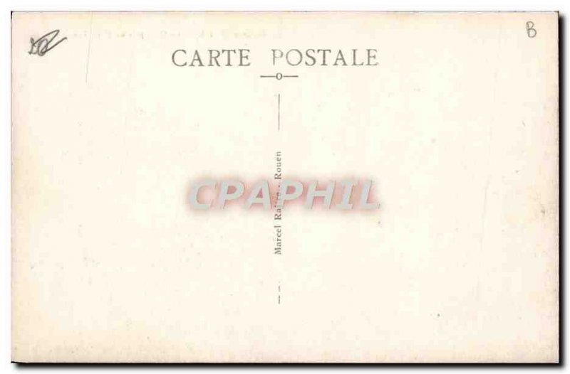 Old Postcard Rouen Who Caught Du Pont Transbordeur