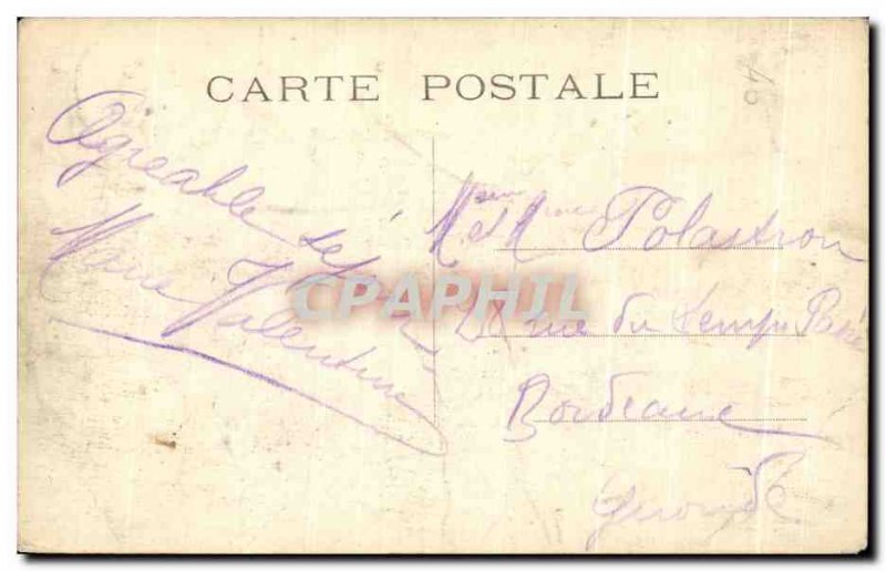 Old Postcard Paris School Millitaire