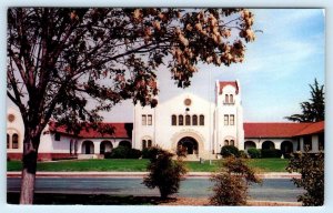 KINGSBURG, California CA ~ JOINT UNION HIGH SCHOOL 1956 Fresno County  Postcard