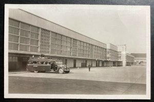 Mint France Postcard RPPC Early Aviation The New Terminal Paris Le Bourget
