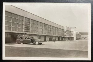 Mint France Postcard RPPC Early Aviation The New Terminal Paris Le Bourget 