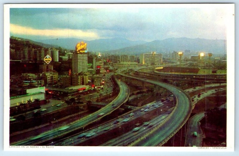 City Scape CARACAS VENEZUELA Postcard