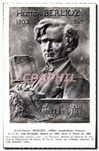 Postcard Old Hector Berlioz