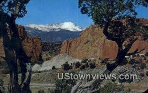 Pike's Peak - Garden of the Gods, Colorado CO