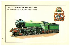 Great Northern Railway,  Gresley Pacific Train Engine 1922