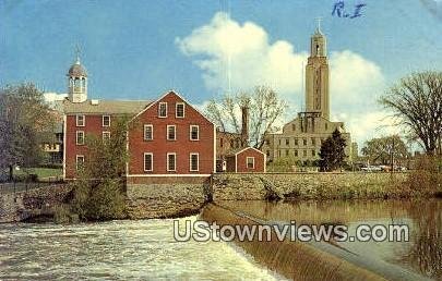 Slater Mill & City Hall - Pawtucket, Rhode Island