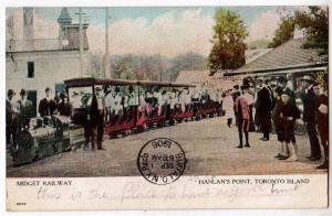 Midget Railway, Hanlan's Point, Toronto, Ont, Canada