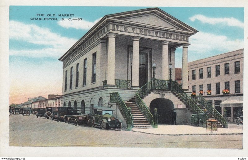 CHARLESTON , South Carolina , 1910s ; The Old Market