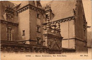 CPA VITRÉ - Maison Renaissance Rue Notre-Dame (226802)