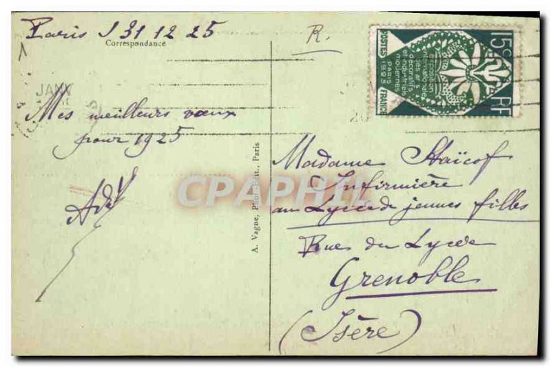 Old Postcard Paris Hotel des Invalides