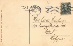 LP22   Griswold St. Detroit  Michigan Postcard 