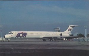 AOM French Airlines McDonnell Douglas MD-83 At Orly Airport Paris France