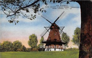 Windmill, County Fabian Forest Preserves - Aurora, Illinois IL