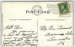 Postcard NJ Atlantic City 1911 View Hotel Iroquois B11