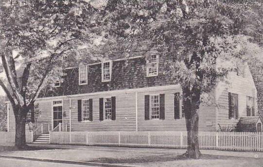 Virginia Williamsburg The Travis House Duke Of Gloucester Street Albertype