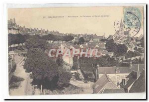 Chateaudun Old Postcard Panorama Calvary and St. Valerien