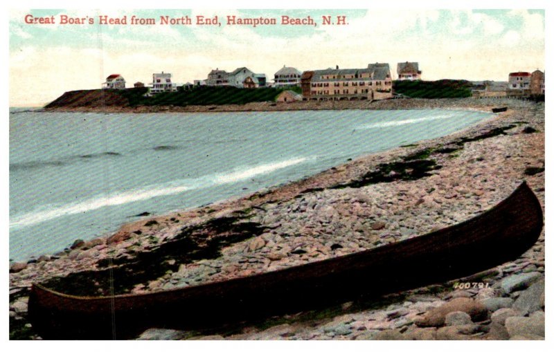 New Hampshire Hampton Beach , Great Bear's Head  from North End
