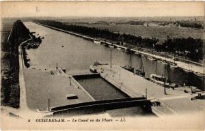 CPA OUISTREHAM - Le Canal vu du Phare (516223)