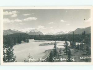 Pre-1962 rppc NICE VIEW Jasper Alberta AB W1008