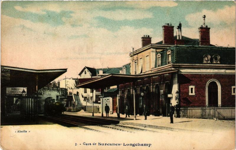 CPA Gare de Suresnes Longchamp (274821)