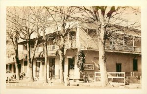 c1940 RPPC Postcard; Columbia CA City Hotel Restaurant Liquor Store Tuolumne Co.