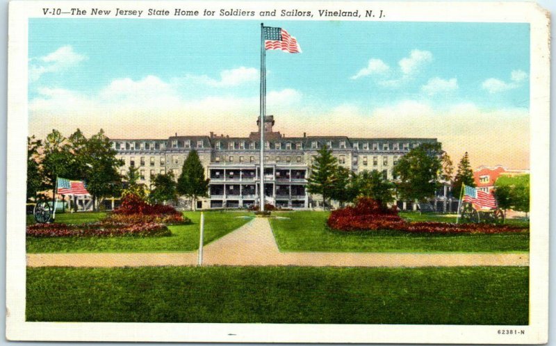 M-30189 The New Jersey State Home for Soldiers and Sailors Vineland New Jersey