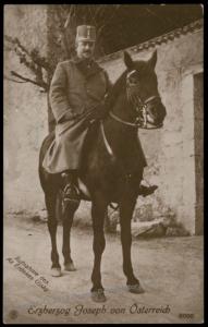 Austria Erzherzog Joseph von Oesterreich  RPPC 63753