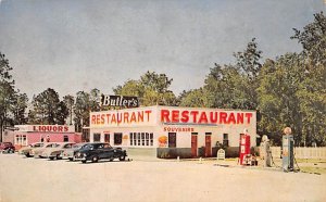 Butler's Restaurant On US Nos 1 and 301 - Jacksonville, Florida FL  