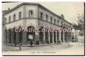 Postcard Old Vaucluse La Halle aux Grains