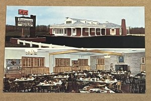 VINTAGE POSTCARD UNUSED M & M RESTAURANT, ST. RD. 13 SOUTH, N. WEBSTER, INDIANA