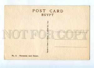 247503 EGYPT Pyramids & Desert CAMEL rider Lahnert & Landrock