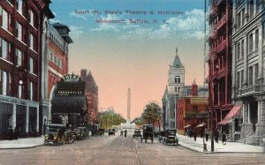 Court Street, Shea's Vaudeville Theater, Buffalo, New York, Early Postcard