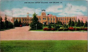 New Orleans, Louisiana - The New Orleans Airport Building - in 1942
