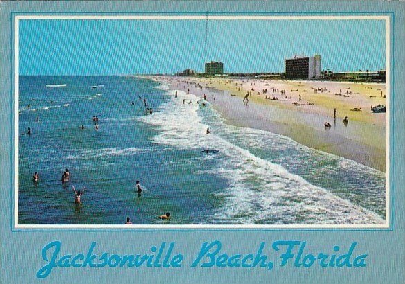 Florida Jacksonville Beautiful Jacksonville Beach Florida Looking South From ...