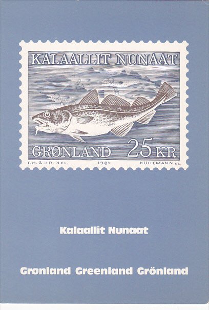 Stamps Of Greenland 1981 Issue