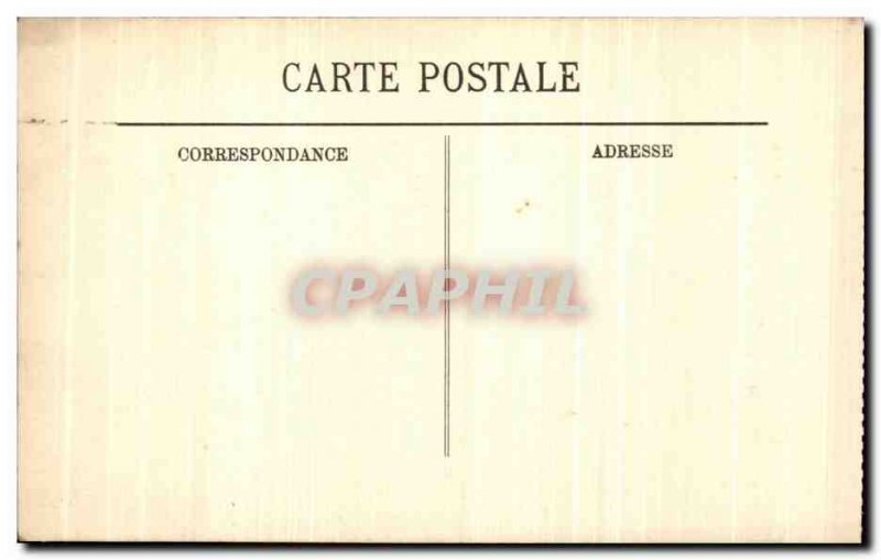 Old Postcard Mont Saint Michel La Rue