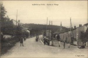 Blenod les Toul France Entr‚e du Village c1915 Postcard