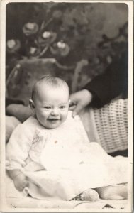 RPPC Grant Nebraska Baby Arlind Hultsledt c1912 Postcard V12