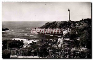 Modern Postcard Biarritz La Pointe St Martin and the Lighthouse beacon