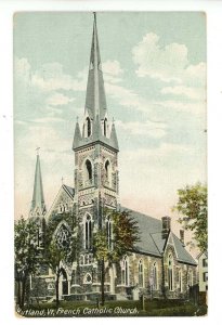 VT - Rutland. French Catholic Church