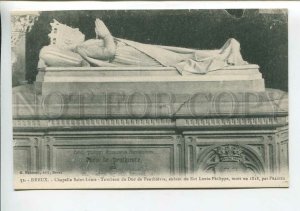 437998 FRANCE Dreux Chapelle Saint-Louis tomb Duc de Penthievre Vintage postcard