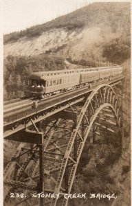 13567 Stoney Creek Bridge, Canadian Pacific Railway RPPC