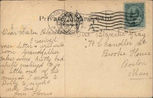 Halifax Nova Scotia Beach Vintage Postcard