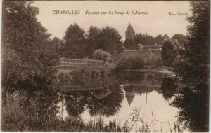 CPA CHAROLLES Paysage sur les Bords de l'Arconce (1190759)