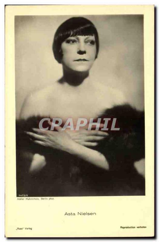 Postcard Modern Cinema Asta Nielsen