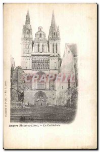 Old Postcard Angers (Maine et Loire Calhedrale