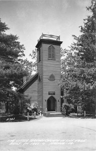 Little Brown Church Real Photo Nashua, Iowa