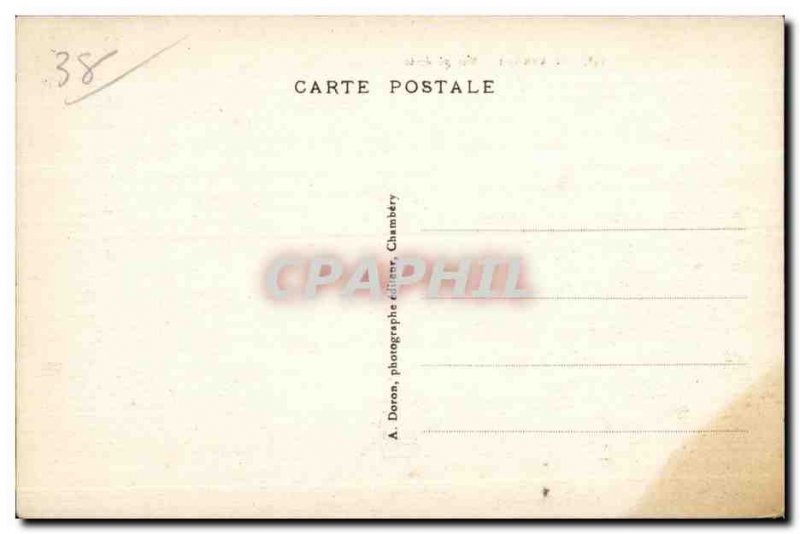 Old Postcard Chambery -Vue General